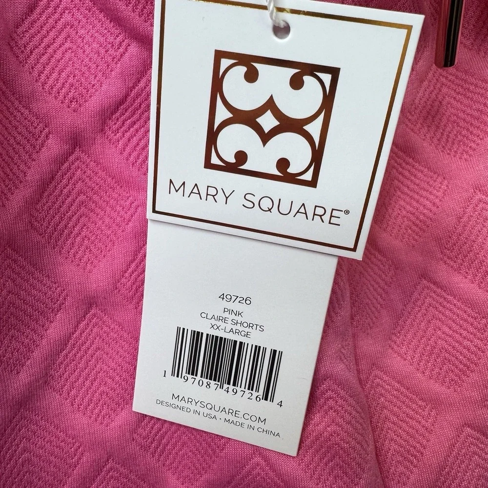 Mary Square XXL Pink Textured Matching Lounge Set Comfy Travel Athleisure